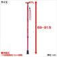 伸縮 ステッキ 10段階 高級杖 レーシィ ASL-01 身長目安:約141~186cm