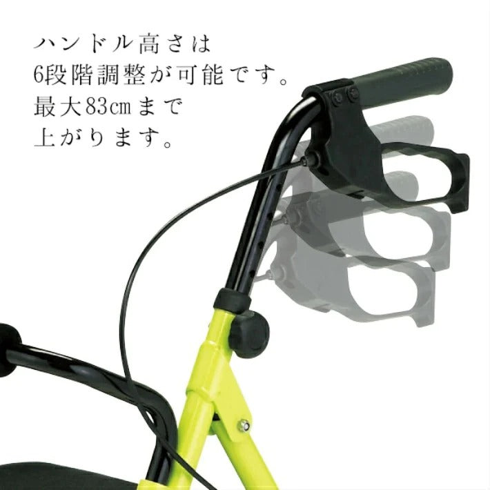 歩行車 直立歩行器 当店オリジナル歩行補助器具 OG-4 2色選べる 使用者身長目安:135～160cm　