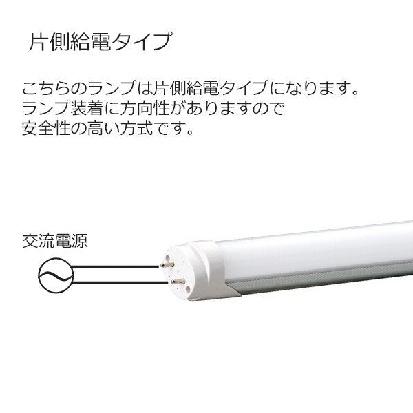 直管型ledランプ 蛍光灯 LED 20W 相当 口金 G13 口金回転式